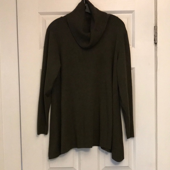 Whisper Knit by Louis Dell’Olio cowl neck sweater size Large - Picture 2 of 15